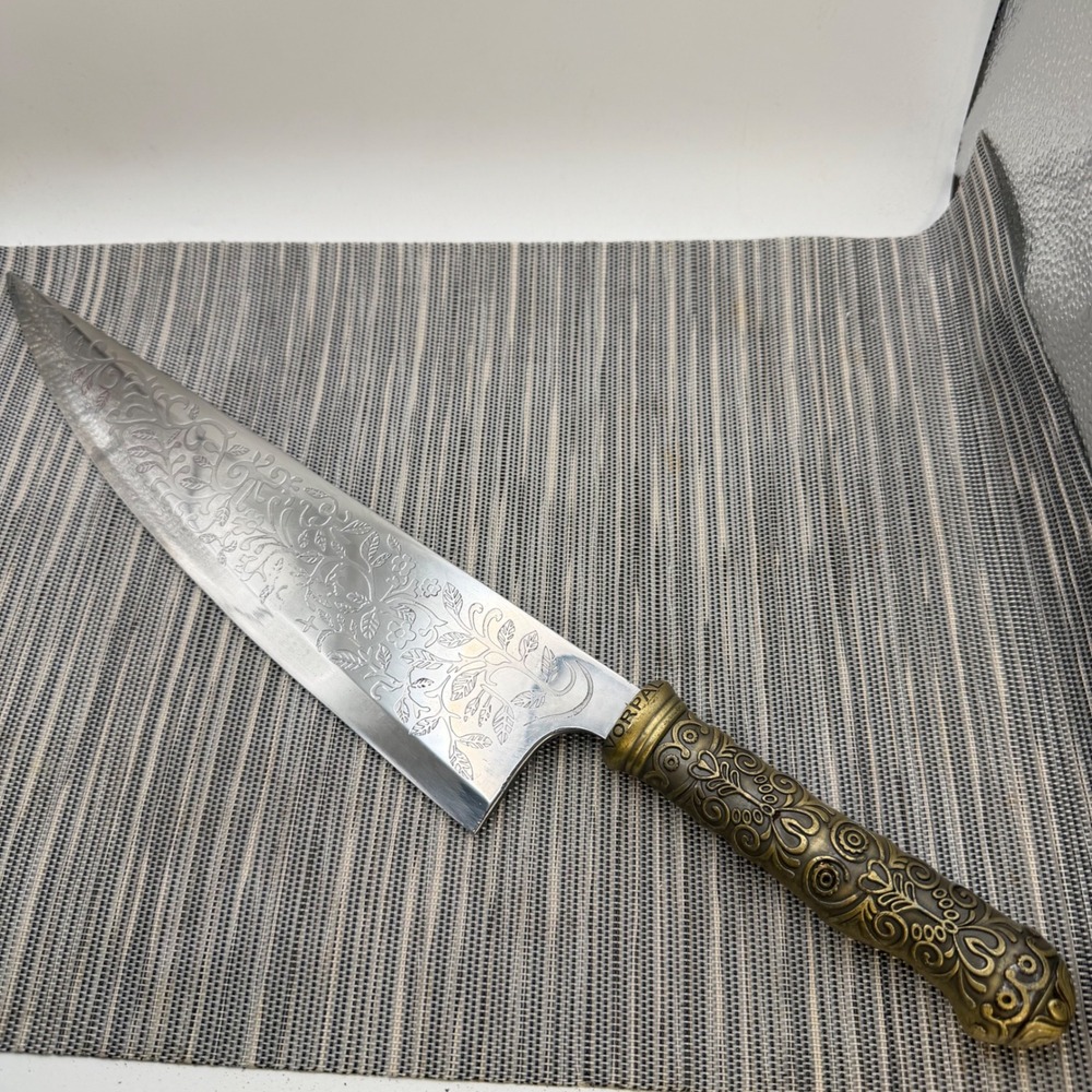 Alice Madness Returns Vorpal Blade Real Metal Prop Replica 17.5" Etched Dagger